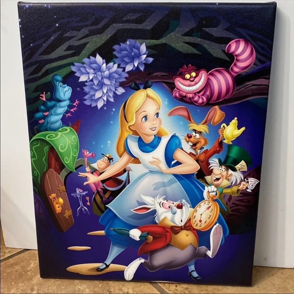 Disney Alice in Wonderland Canvas Print